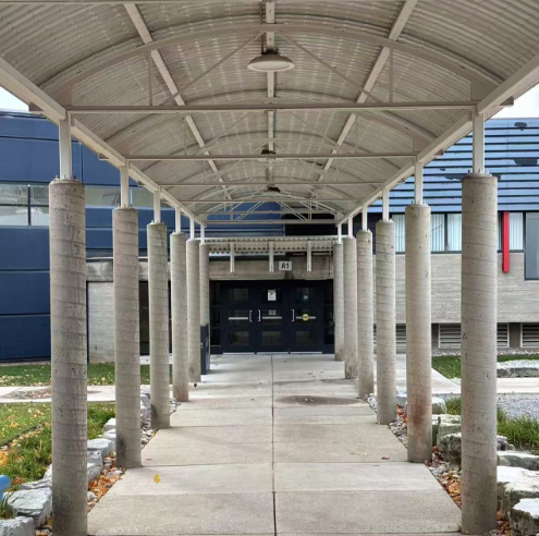 In the first workshop activity, my group and I went to shoot three distinctive campus spaces. The first one is the corridor within the campus, a place that students have to pass through when going to and from classes. It has a narrow structure and a strong sense of direction, which gives people a fast-paced feeling.<a href='https://www.youtube.com/embed/tgbNymZ7vqY' target='_blank'><p>Project Video Link</p></a>
