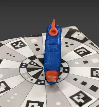 This is the modeling obtained after scanning with Scaniverse.